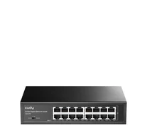 Cudy GS1016 hálózati kapcsoló Gigabit Ethernet (10/100/1000) Fekete