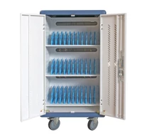 Techly I-CABINET-30DTY Töltőszekrény 30 laptophoz és táblagéphez, 30 AC 230V aljzattal