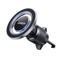 Ugreen LP845 mágneses autós hűtőrács tartó (fekete)