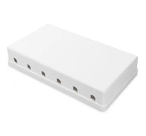 Digitus DN-93705 rögzítőkészlet Fehér Műanyag