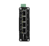 BCS BCS-ISP04G-1SFP Ipari PoE Switch 4 Port 1Gbps DIN Sínre