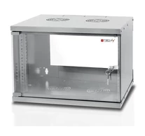 Techly I-CASE EL-1006G32 6U Fali Szerelhető Szekrény 60/32 eco