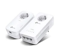 TP-Link TL-WPA8631P KIT PowerLine adapter 300 Mbit/s Ethernet/LAN csatlakozás Wi-Fi Fehér 2 dB