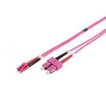 Digitus DK-2532-03-4 InfiniBand és száloptikai kábel 3 M LC SC I-VH Ibolya