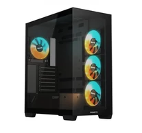 GIGABYTE C500 PANORAMIC STEALTH Midi Tower Fekete