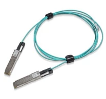 Nvidia MFS1S00-H010E InfiniBand és száloptikai kábel 10 M QSFP56 Kék