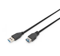 Digitus AK-300203-030-S USB kábel USB 3.2 Gen 1 (3.1 Gen 1) 3 M USB A Fekete