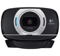 Logitech C615 webkamera 1920 x 1080 pixelek USB 2.0 Fekete