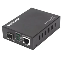 Intellinet 508216 hálózati média konverter 1000 Mbit/s Fekete