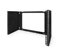 Digitus DN-19 PB-8U-SW állvány 4U Falra szerelhető állvány Fekete