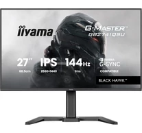 iiyama G-MASTER GB2741QSU-B1 számítógép monitor 68,6 cm (27") 2560 x 1440 pixelek 4K Ultra HD LED Fekete