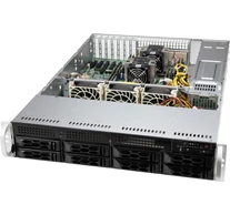 Supermicro CSE-LA25TQC-R609LP számítógép ház Rack Fekete 600 W