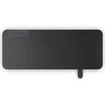 Lenovo 4X11N40212 dokkoló állomás és port replikátor Vezetékes USB 3.2 Gen 1 (3.1 Gen 1) Type-C Fekete