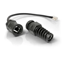 QuWireless QRJ45 hálózati kábel Fekete 0,16 M