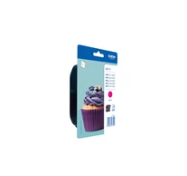 Brother LC123MBP tintapatron 1 db Eredeti Magenta