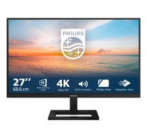 Philips 1000 series 27E1N1800AE/00 számítógép monitor 68,6 cm (27") 3840 x 2160 pixelek 4K Ultra HD LED Fekete