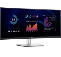 DELL P Series P3424WE számítógép monitor 86,7 cm (34.1") 3440 x 1440 pixelek 4K Ultra HD LCD Fekete