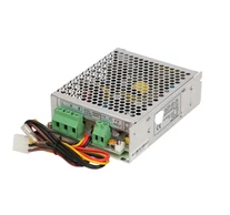 Extralink SCP-50-24 POWER SUPPLY WITH BATTERY CHARGER 27.6V 50W 24V ZASILACZ BUFOROWY áramátalakító és inverter Automatikus Alumínium