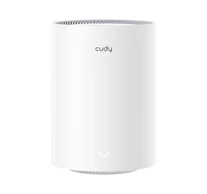 Cudy M1800 2-pack Kétsávos (2,4 GHz / 5 GHz) Wi-Fi 6 (802.11ax) Fehér 1 Belső