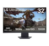 LG 32GS60QC-B számítógép monitor 80 cm (31.5") 2560 x 1440 pixelek Quad HD LCD Fekete