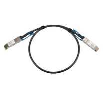 Extralink QSFP28 DAC CABLE 100G 1M 30AWG PASSIVE InfiniBand és száloptikai kábel Fekete
