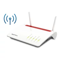 FRITZ!Box Box 6890 LTE vezetéknélküli router Gigabit Ethernet Kétsávos (2,4 GHz / 5 GHz) 4G Vörös, Fehér