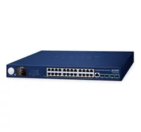 Planet GS-6311-24P4XV Kezelt 3. rétegű Gigabit Ethernet kapcsoló PoE-vel