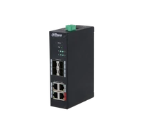 Dahua HS4408-4ET-96 8-portos keményített menedzselt switch 4 PoE porttal