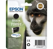 Epson Monkey Singlepack Black T0891 DURABrite Ultra Ink