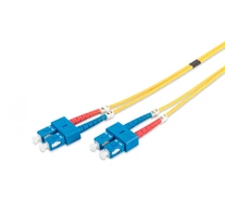Digitus DK-2922-10 InfiniBand és száloptikai kábel 10 M SC I-VH Sárga
