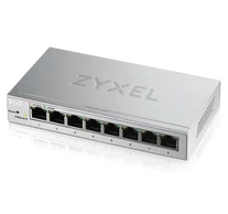 Zyxel GS1200-8 Vezérelt Gigabit Ethernet (10/100/1000) Ezüst