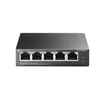 TP-Link TL-SF1005LP hálózati kapcsoló Beállítást nem igénylő (unmanaged) Fast Ethernet (10/100) Ethernet-áramellátás (PoE) támogatása Fekete