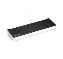 StarTech.com DK30CH2DEPUE dokkoló állomás és port replikátor Vezetékes USB 3.2 Gen 1 (3.1 Gen 1) Type-C Fekete, Ezüst