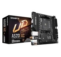GIGABYTE A520I AC alaplap AMD A520 AM4 foglalat mini ITX