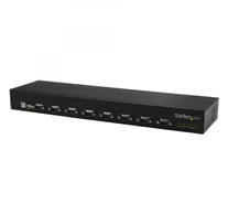 StarTech.com ICUSB23208FD hálózati csatlakozó USB 2.0 Fekete
