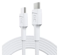 Green Cell KABGC29W USB kábel USB 3.2 Gen 1 (3.1 Gen 1) 2 M USB C 0,48 Gbit/s 60 W Fehér