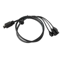 AXIS 5506-201 jelzőkábel 1 m Fekete