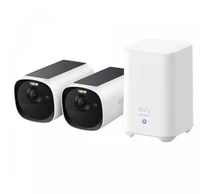 Eufy eufyCam E40 2-Cam Kit + HomeBase S280 Golyó (alak) IP biztonsági kamera Szabadtéri 2688 x 1520 pixelek Fali