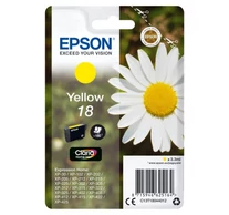 Epson C13T18044012 Sárga Claria Home Tinta Patron Normál Teljesítmény 180 Oldal
