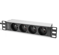 Digitus DN-95418-FR áramelosztó egység (PDU) 4 AC kimenet(ek) 1U