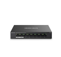 Mercusys MS108GP hálózati kapcsoló Vezérelt Gigabit Ethernet (10/100/1000) Ethernet-áramellátás (PoE) támogatása Fekete
