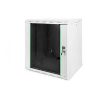 Digitus DN-19 12-U állvány 12U Falra szerelhető állvány Szürke