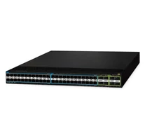 PLANET 48-Port, Layer 3, 25G SFP28 + 8-Port 40/100G QSFP28 Managed Data Center Switch Vezérelt L3 Fekete