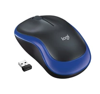 Logitech M185 egér Irodai Kétkezes Vezeték nélküli RF Optikai 1000 DPI