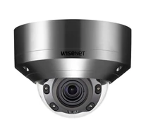 Hanwha XNV-8080RSA biztonsági kamera Dóm IP biztonsági kamera Beltéri és kültéri 2560 x 1920 pixelek Plafon