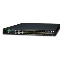 PLANET SGS-6341-16S8C4XR hálózati kapcsoló Vezérelt L3 Gigabit Ethernet (10/100/1000) 1U Fekete