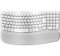 Logitech Wave Keys for Mac billentyűzet Otthoni/irodai Bluetooth QWERTZ Német Fehér