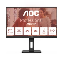 AOC E3 U27E3UF számítógép monitor 68,6 cm (27") 3840 x 2160 pixelek 4K Ultra HD LED Fekete
