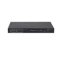 Dahua PFS4218-16ET-240-V3 16-portos 100 Mbps + 2-portos Gigabit Kezelt PoE Switch