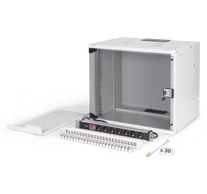 Digitus DN-49204-SET SOHO Pro hálózati készlet, 483 mm (19") - 9U, 540 x 400 mm (Sz x M)
